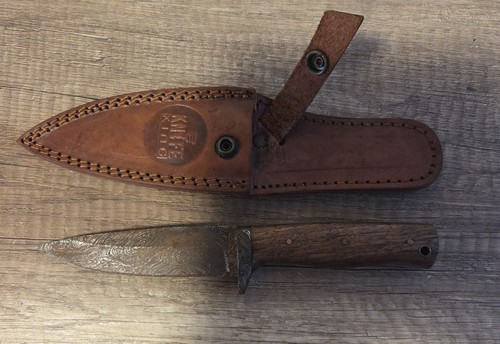 Damaskus jagdmesser mit - damaskus,