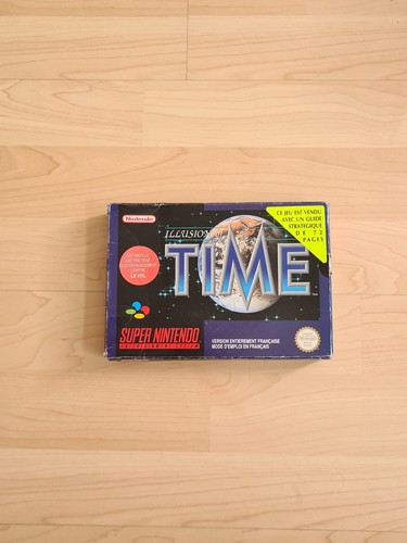Illusion time snes - of,