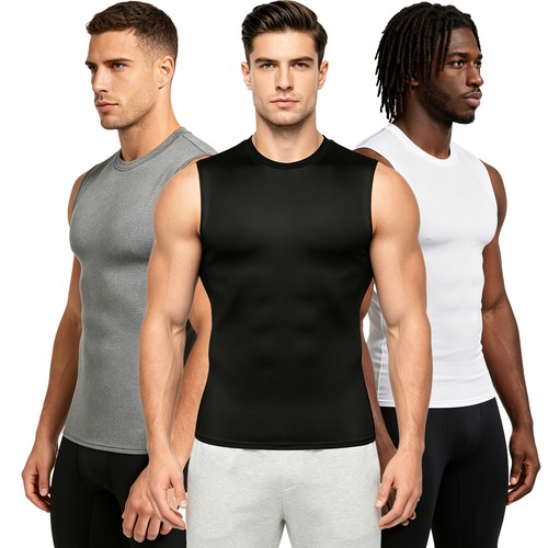 Kompressionsshirt herren tank - kompressionsshirt,
