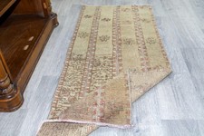 Vintage Oushak Runner 2x5'1