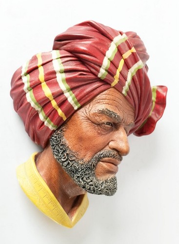 Bossons kopf wandrelief abdula - bossons,