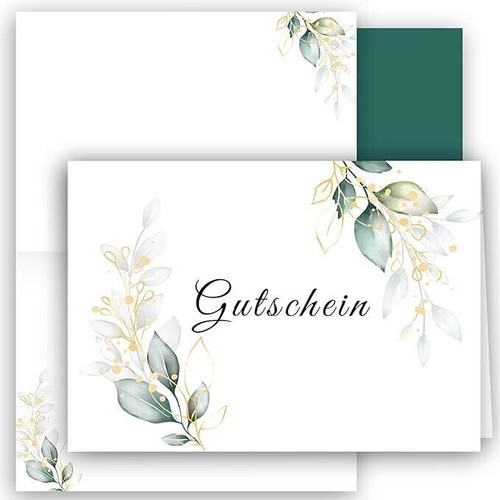 10x gutscheinkarten zum selbst - gutscheinkarten,