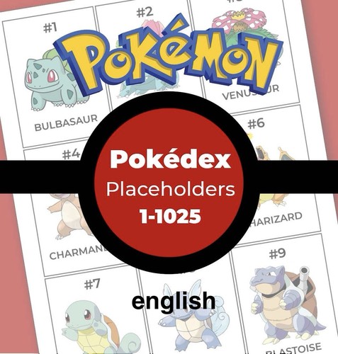 Pokedex 1025 pokemon - pokedex,