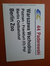 Zuglaufschild ZLS DB EC 44