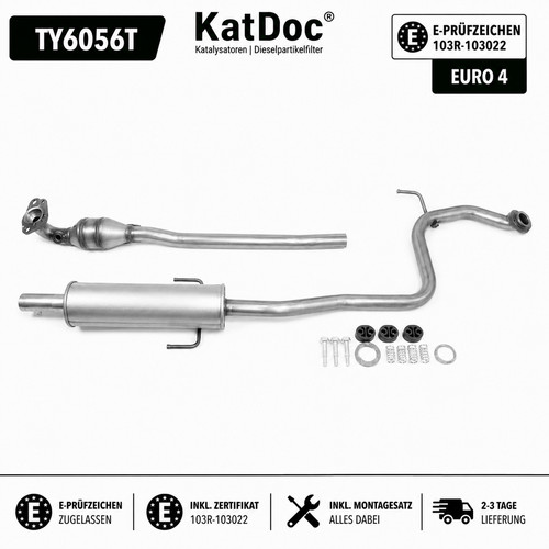 Katalysator toyota yaris - ✅,