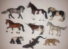 9 Schleich Germany Lot Horses