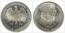 BRD 5 Deutsche Mark 1977 J -