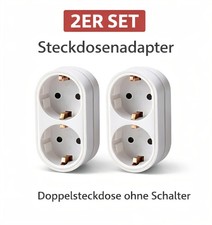 2x Doppelstecker