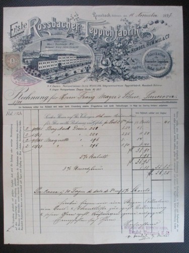 Rechnung rossbacher - (2728),
