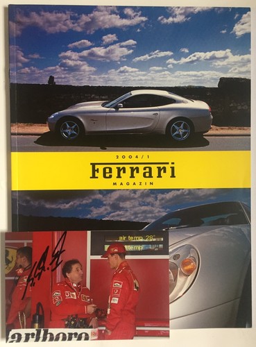 Michael schumacher signiert - michael,