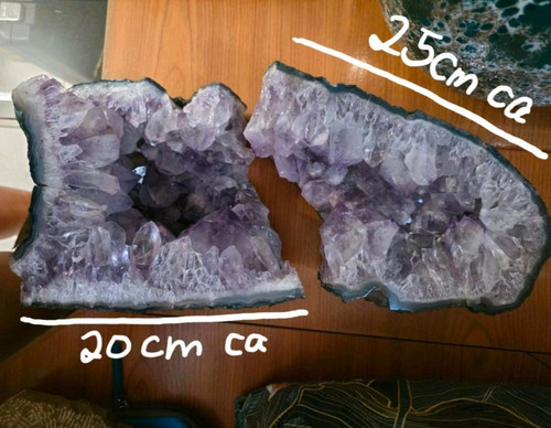 Amethyst druse geode - amethyst, 2