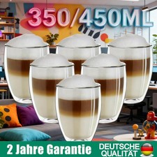 6 Stück Doppelwandgläser
