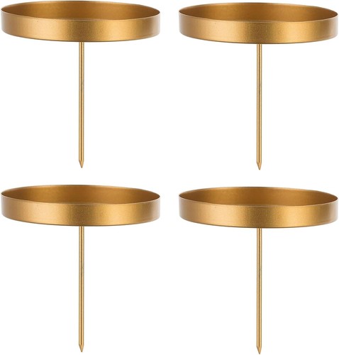 Adventskranz kerzenhalter gold - adventskranz,