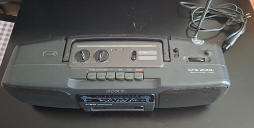 Cassettenradio sony cfs - sony, cfs-200l