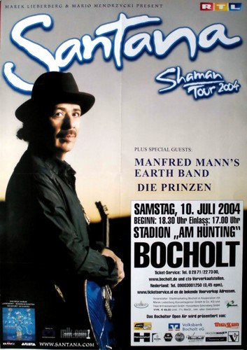 Santana 2004 in concert - in,