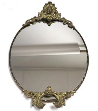 Antik Messing Spiegel Mit