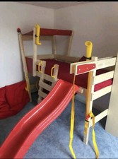 Wickey Hochbett Kinderbett Feuerwehrbett Bett Kinderbett