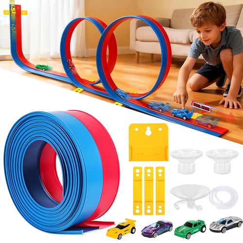 Kinder rennbahn flexible - rennbahn,