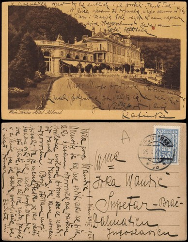 Ansichtskarte wien - ansichtskarte,