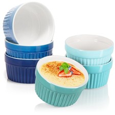 6x Soufflé Förmchen - Creme