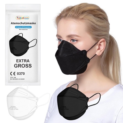 Ffp2 maske groß - groß, schwarz