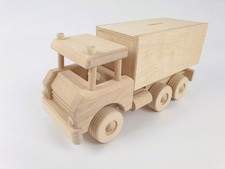 Sparbüchse MAX, Holzauto