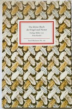 Das kleine Buch der Vögel und Nester von Fritz Kredel. Insel Bücherei Nr. 100