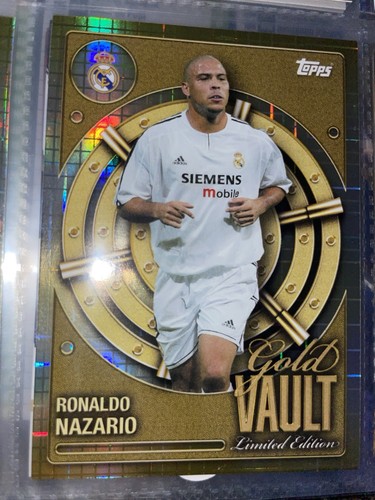 Ronaldo nazario gold vault - ronaldo,