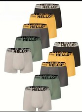Neue Herren Boxershorts Hello (10 pack) in 5 Farben größe L