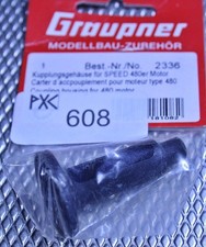 Graupner Kupplungsgehäuse SPEED 480er Motor 2336 NOS /Neu in OVP kostl. Versand