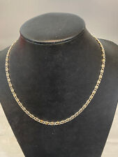 KETTE SILBER 925 PUNZIERT 22 GRAMM MASSIV UNISEX +  RINGVERSCHLUSS L CM 50