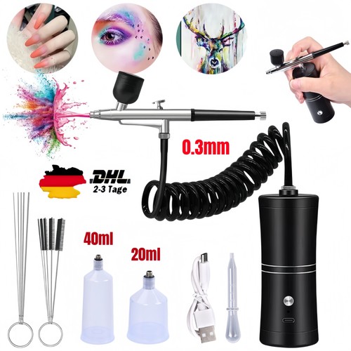 Tragbares airbrush satz - airbrush,