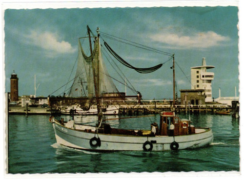 Ansichtskarte cuxhaven - ansichtskarte,