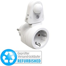 revolt Steckdose mit PIR-Bewegungs- und Licht-Sensor, Versandrückläufer