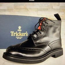 Tricker's EU 40 UK 7  Stiefeletten Ankle Boots Stephy schwarz.m. ehem UVP 685 €