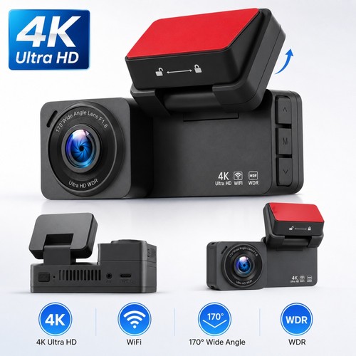Wifi dual dash cam für - 4k,