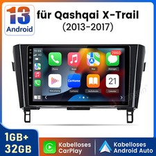 Für Nissan X-Trail T32 Qashqai II 2013-2017 Android 13 Autoradio GPS Navi 1+32GB