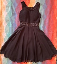 Konfirmationskleid schwarz Gr. 34/36 G.O.L. Girls, Abiball, Cocktail 