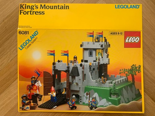 Legoland 6081 king - legoland, mountain