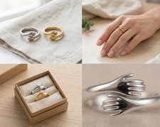 Umarmender ring verstellbar - umarmender,