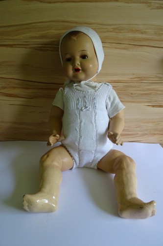 Alte baby puppe braune - alte, puppe,