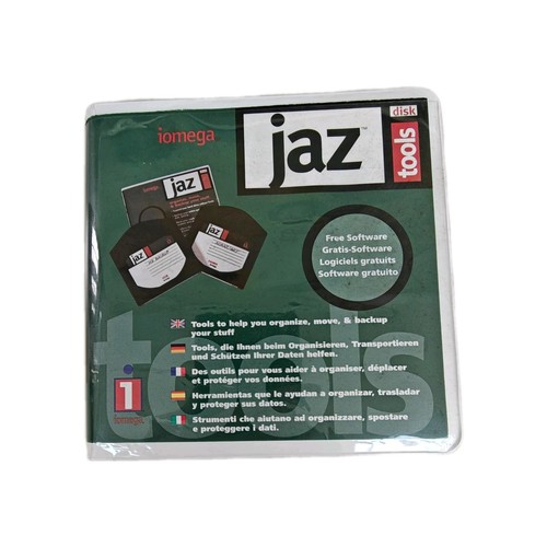 Iomega 1gb jaz - jaz, cartridge