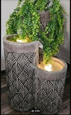 Intratuin Wasserspiel Brunnen "Salo" 66 x 40 x 40cm Retro Vintage !Nur Abholung!