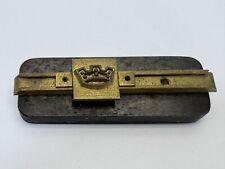 Vintage Krone Messing