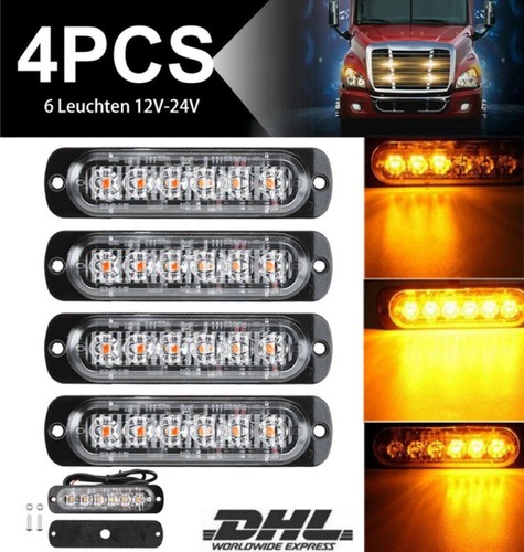 Led auto frontblitzer - 4x,