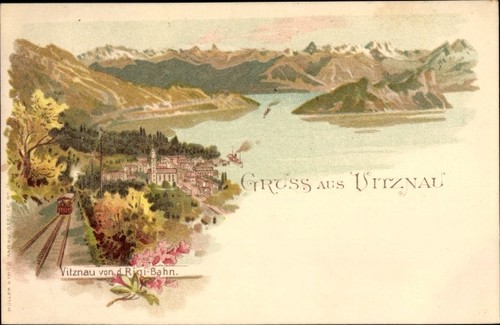 Litho vitznau luzern - litho,