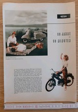 Original TRIUMPH Prospekt Moped, 60 Jahre in 60 Minuten Tessy, Fips, Knirps, BDG