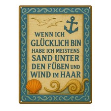 Friesenspruch Blechschild |