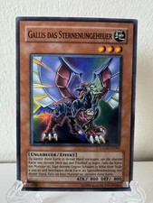 YuGiOh Gallis das Sternenungeheuer GX06-DE001 Super Rare Excellent unl.