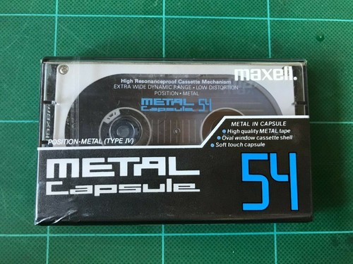 Maxell metallkapsel typ - metallkapsel,